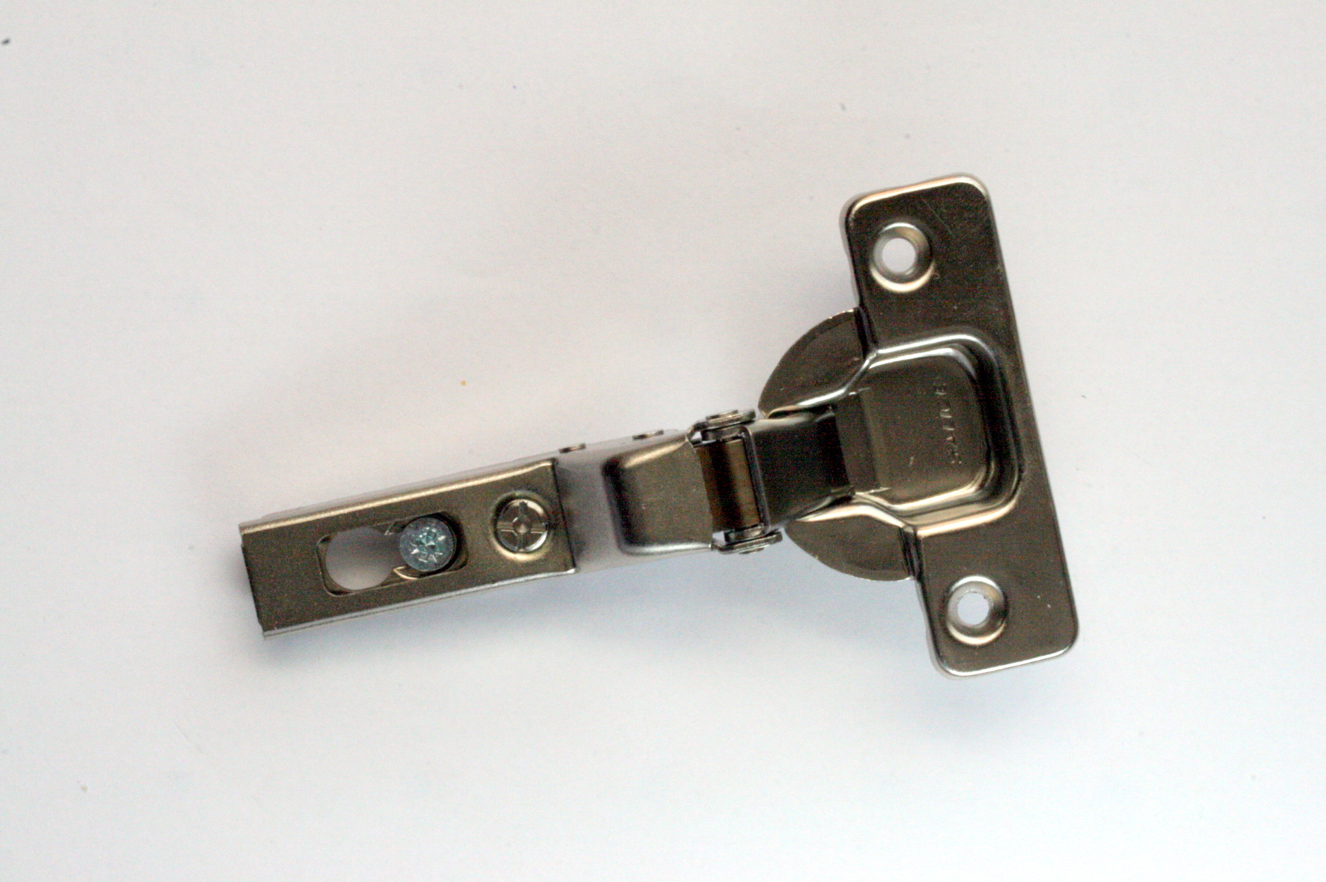 C2APG99 Half O/Lay PUSH to Open Door Hinge 9mm Crank 35mm Cup 110d Opening