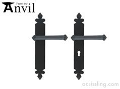 From The Anvil Tudor Levers Handles Powder Coated Black 33173  33247