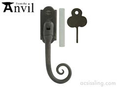 From The Anvil Monkey Tail Locking Espagnolette Fastener WAX 33224  33225