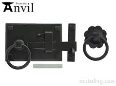 From The Anvil Powder Coated Cottage Latch BLK  33294  33295 