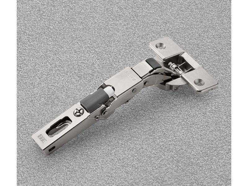 CBA2AE9 Special Soft Close Hinge 48mm Centres 0mm Crank 35mm Cup 110d Opening for Moulded Edge Profiles or Half-Rebated