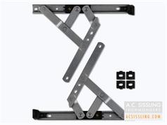 CHAMELEON Adaptable Friction Stay Hinges Side Hung & Top Hung 13mm or 17mm Stack Height