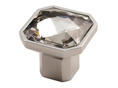 **NEW** Fingertip FTD790 Square Facetted Crystal Cabinet Knobs 