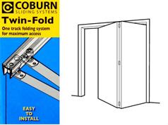 Coburn TWINFOLD Bi-Fold Door Kits 15kg Bottom Pivoted Top Guided System 