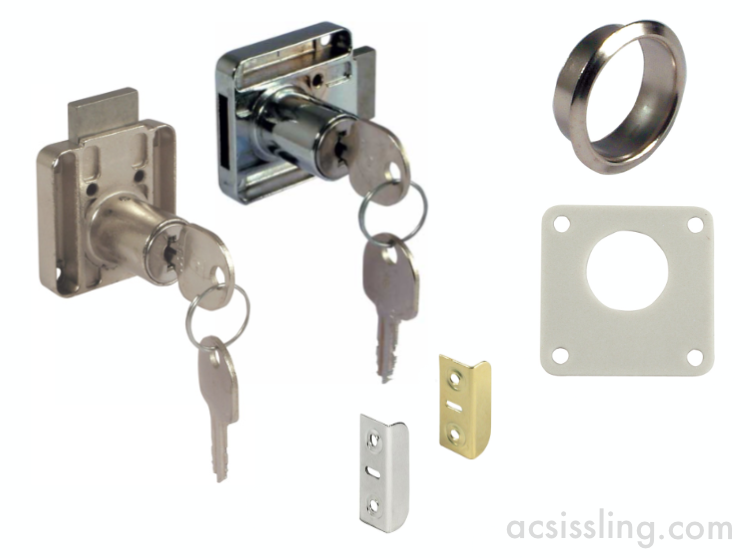 Cylinder Rim Cupboard & Drawer Locks