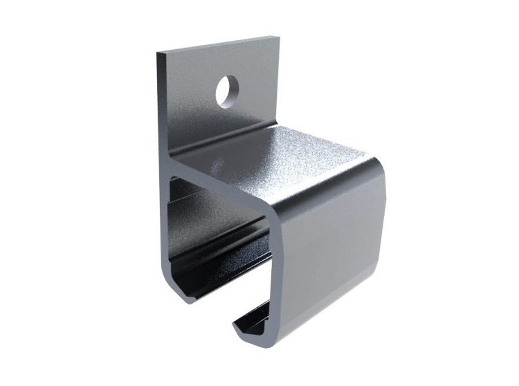 Coburn 1-105 Aluminium Open Side Fix Bracket. 