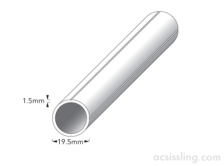 Combitech Aluminium Round Tube  