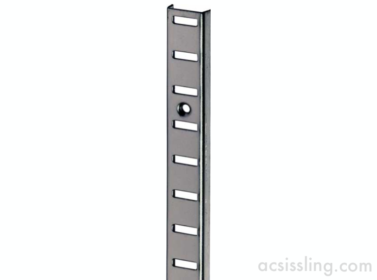 Hafele 283.07.014 Shelf Support Strip 16mm Nickel Plated 