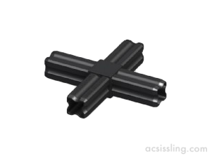 Combitech 90 Deg 4-Spigot Cross Connector  