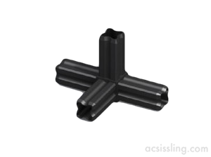 Combitech 90 Deg 4-Spigot Edge Connector  