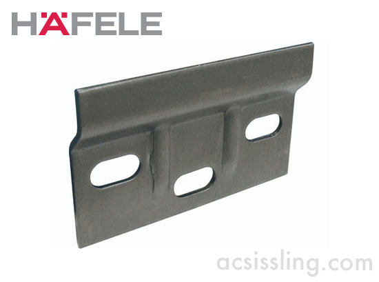 Hafele 290.08.920 Cabinet Hanger Wall Plate 1.6mm 