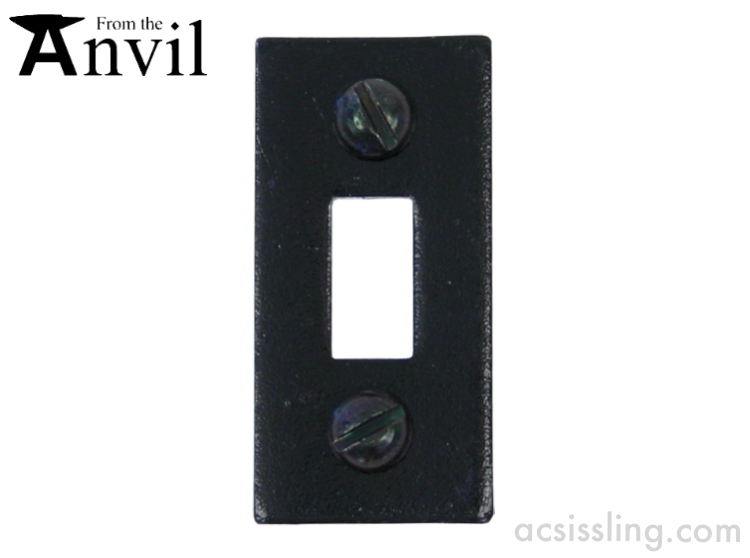 From The Anvil 33016R P/Coat Receiver Plate - Spare Black 