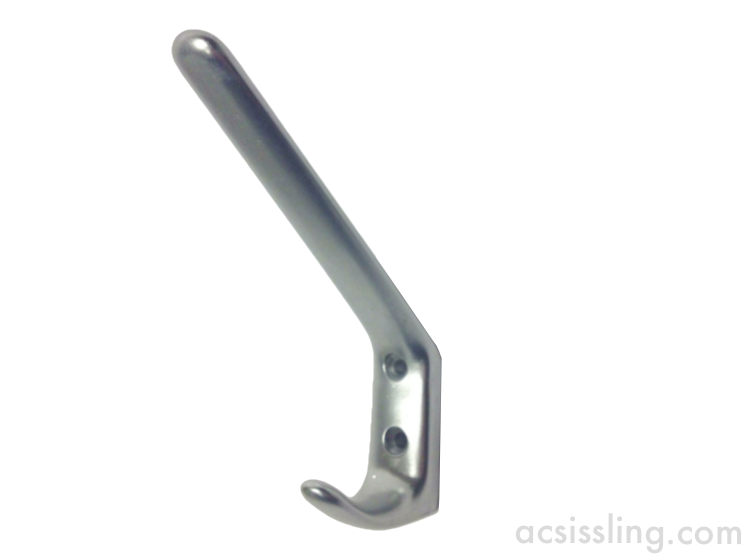 Hermeta 4302 Cast Aluminium Hat & Coat Hook 