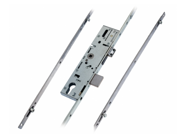 ERA 6135 uPVC Repair Euro Lock Kit - Latch & Deadbolt - 2 Mushroom - 2 Roller 92mm Centres - 35mm Backset