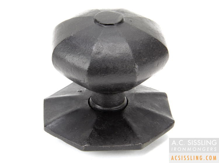 From The Anvil 91498 Octagonal Centre Door Knob - External Beeswax 