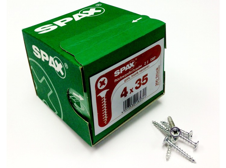 SPAX SCREWS Flange Head Pozi 