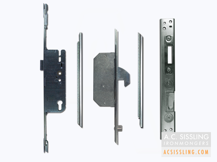 CHAMELEON Adaptable MPL Unit Hook & Roller 25mm Backset 16mm Face Plate - Lift Lever  CH10576