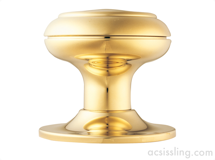 Carlisle DL219 Centre Door Knob PVD Brass  