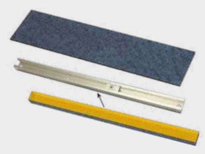 Exifire Universal Door Closer Intumescent Pad 320mm x 75mm 