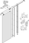 HIDEAWAY Pocket Door Kit H30 (To 760mm)