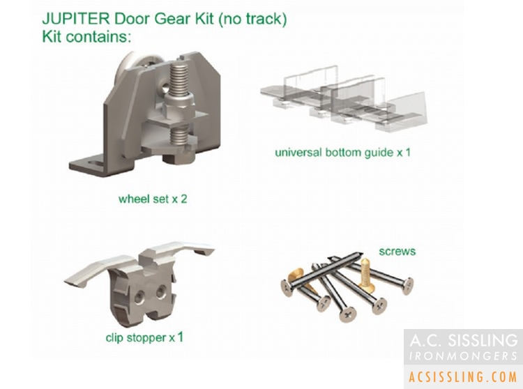 Rothley JUPITER Single Door Component Pack  