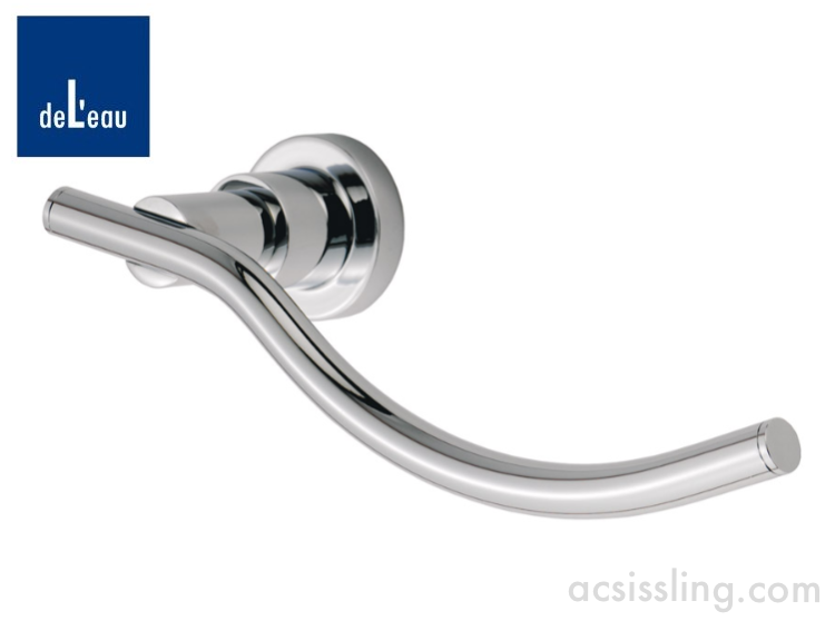 DeLeau LV05CP Mezzo Towel Holder Polished Chrome 