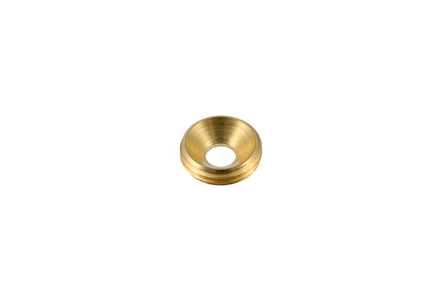 Universal Brass Insert for InternallyThreaded Disc Coverheads / Mirror Screws