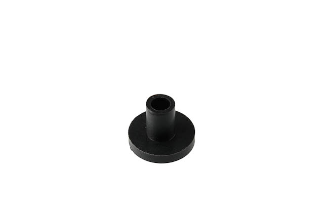 W36 Black Rubber Sleeve 4mm Hole 6mm Long