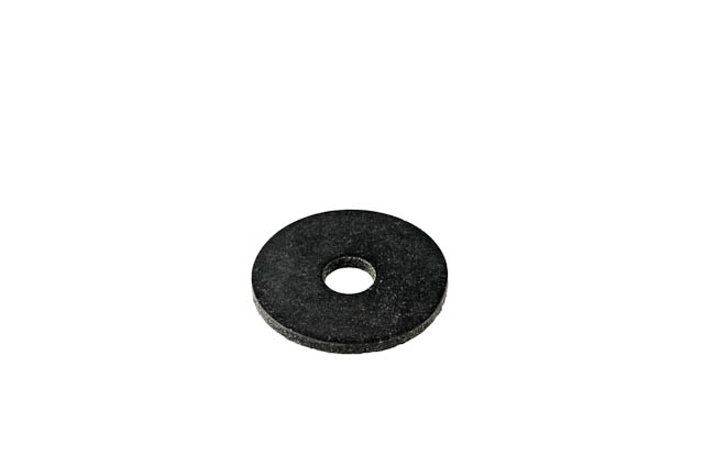 W7 Black Rubber Washer 20mm Dia 6mm Hole