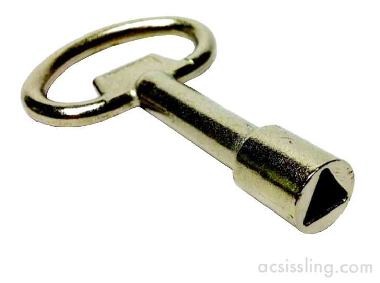 NS-GMK Triangular Gas Meter Key  