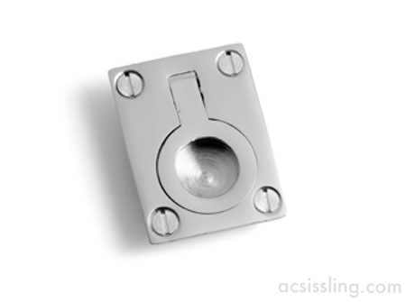 Samuel Heath P1716 Series Rectangular Flush Ring Handles 