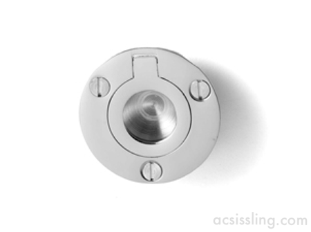 Samuel Heath P1717 Series Circular Flush Ring Handles 