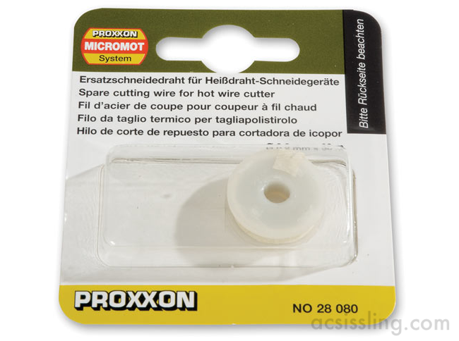 Proxxon Replacement Thermo Cutter Wire 022mm Dia 30M Reel 702059 / 28080 
