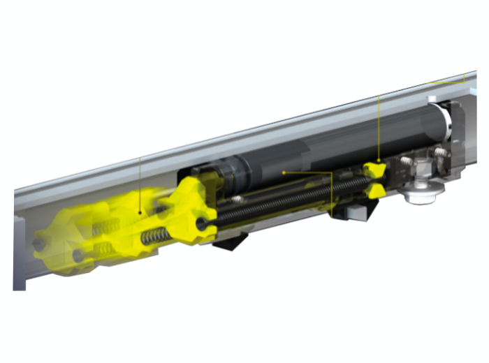 Rothley SILENT-STOP Damper Set for Herkules Track Sets 