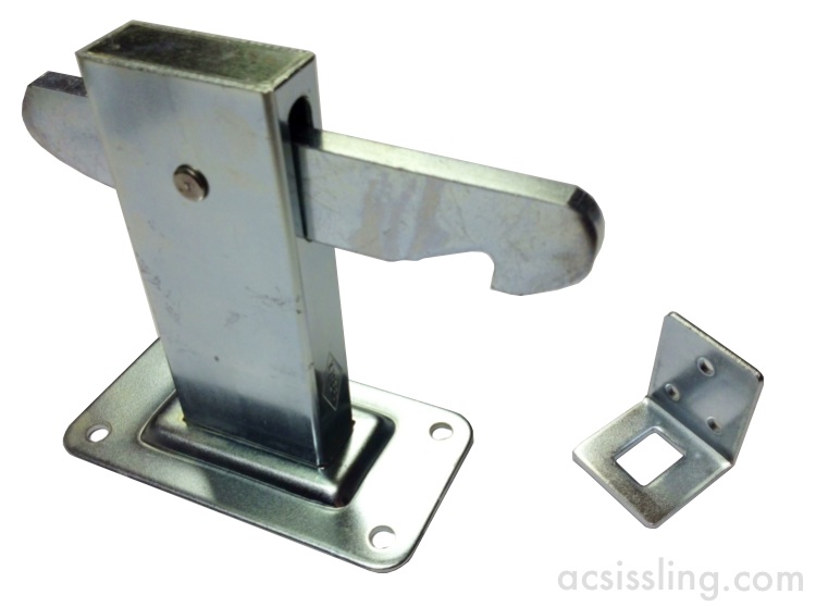 Strand D7374 Floor Mounted Automatic Door Holder - To Concrete In 
