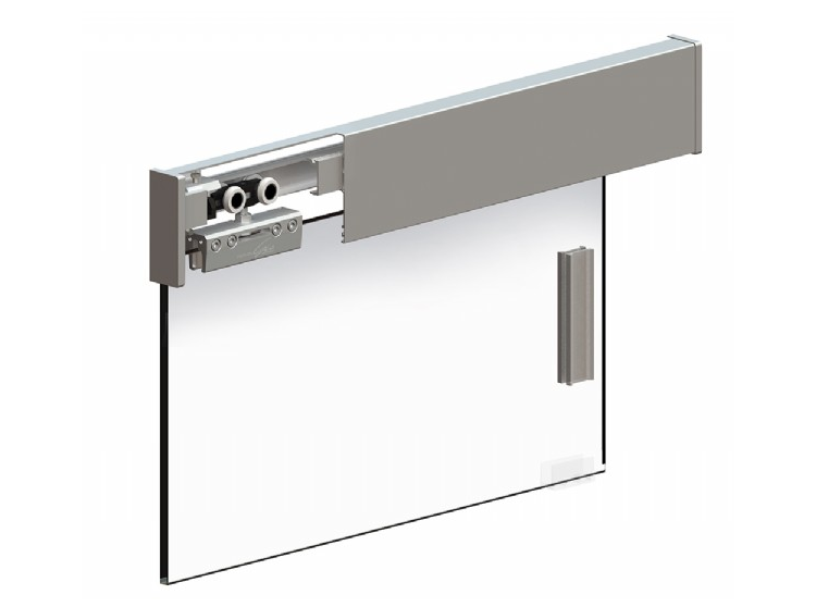 Rothley HERKULES Top Cover Pelmet Kit with End Caps and Brush Pile for Door Thickness to 25mm