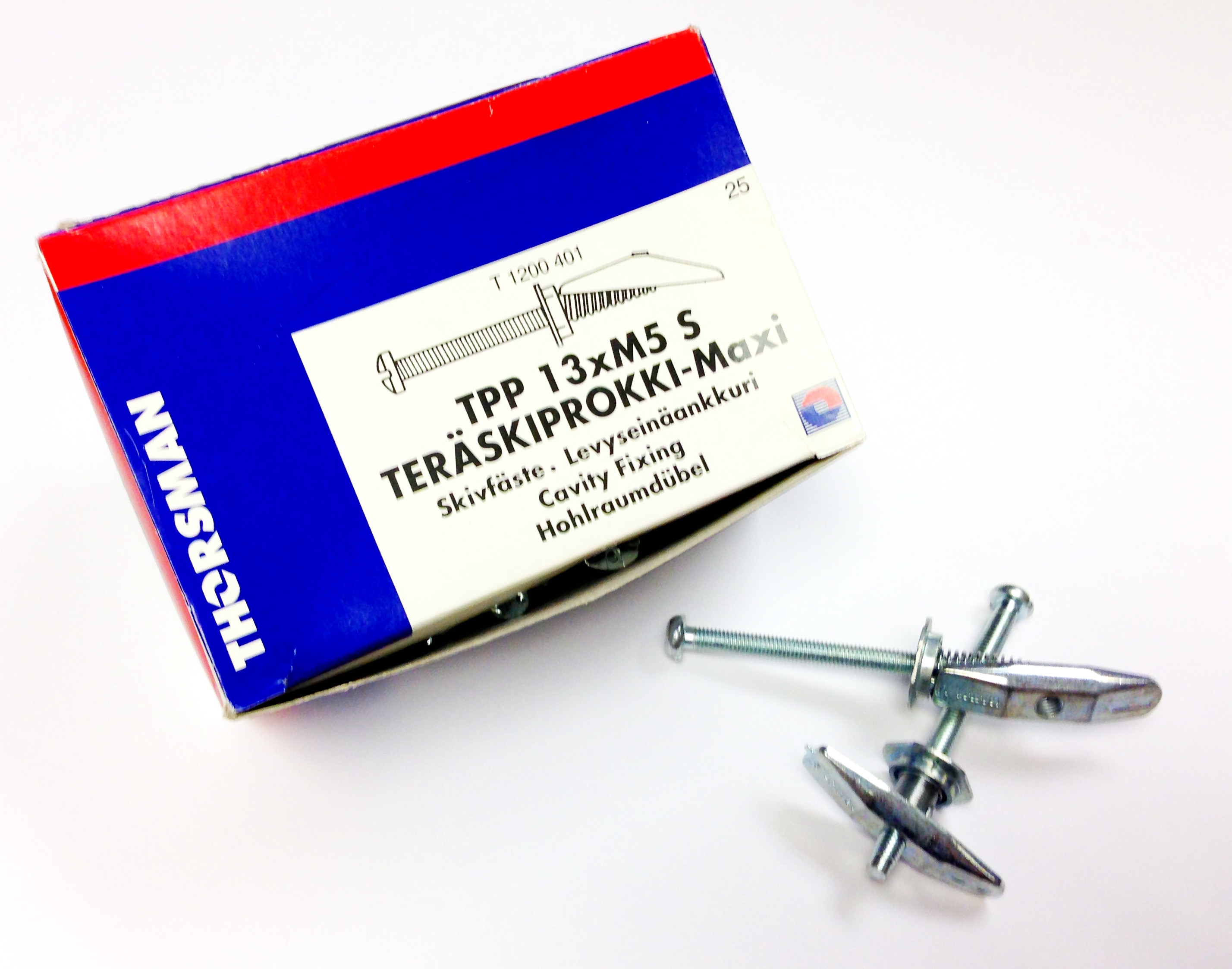 THORSMAN TPP13xM5S PLATTIPUG Cavity Fixing (M5 Screw) 