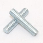 PK143x Cubicle Male Allthread Fixings M6 (Male) Zinc Plated 