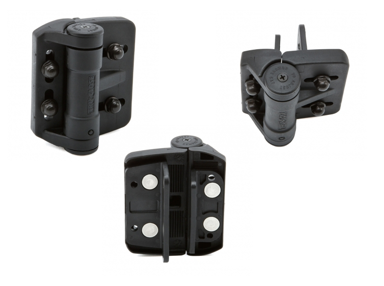 D&D Technologies MINI MULTI Adjustable Wood, Vinyl & Metal Gate Hinges (2 Legs) Ref TCAMA1