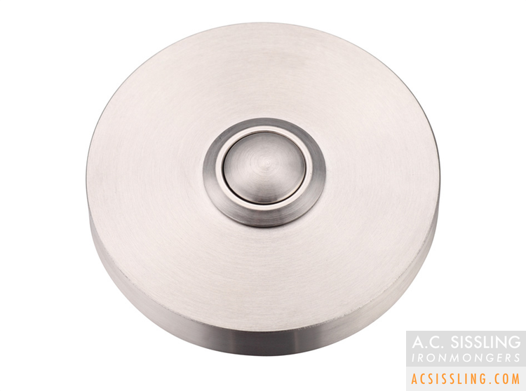 Zoo ZAS39 Stainless Steel Circular Bell Push 