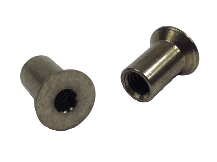 C2195 Cubicle CountersunkT-Nut Barrel Fixing M6 (Female) NP 