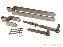 131 Heavy Field Gate Hinge Set Galvanised  