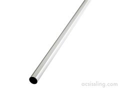 Rothley T025A 19mm ROUND Steel Wardrobe Rail Tube