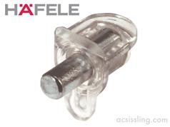 Hafele 282.12 .*** Series Plug-In Shelf Supports Plastic 5mm 