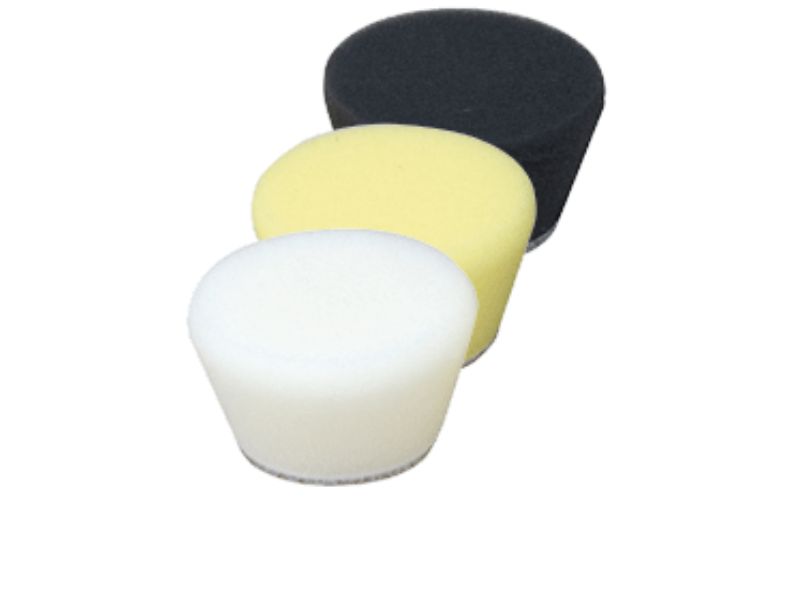 PROXXON Soft Black Polishing Sponges Pack of 2   for WP/A and WP/E 106127 / 29092