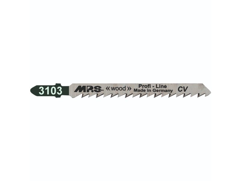 MPS 3103 Jigsaw Blades Ref T101D Up-Stroke Wood Cutting 6TPI 75mm Standard Straight 