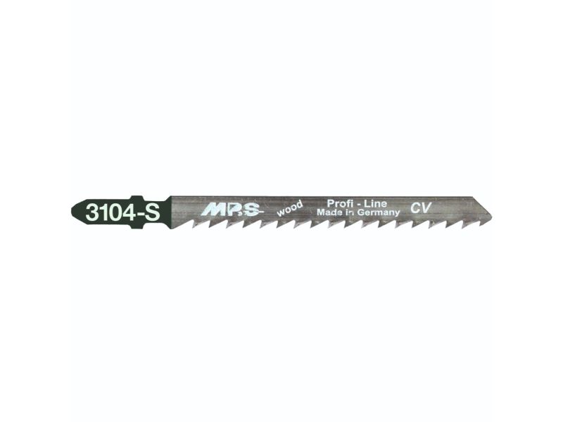 MPS 3104-S Jigsaw Blades Ref T144DP Wood Cutting 6TPI 75mm Standard Straight 