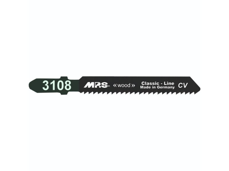 MPS 3108 Jigsaw Blades Ref T119B Wood Cutting 12TPI 50mm 