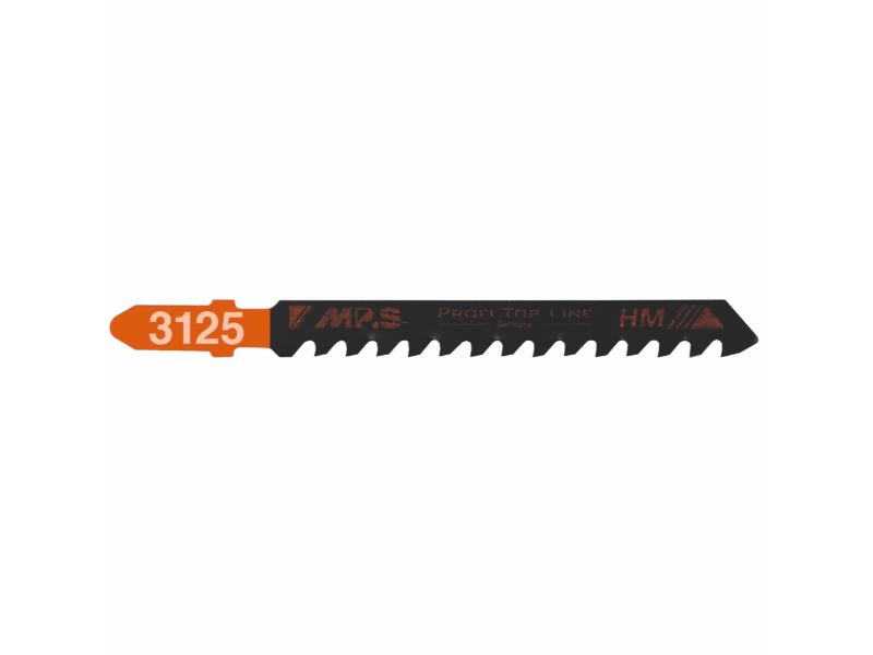 MPS 3125 Jigsaw Blade Ref T141HM Fibre & Plasterboard Cutting 6TPI 75mm Straight Rough Cut