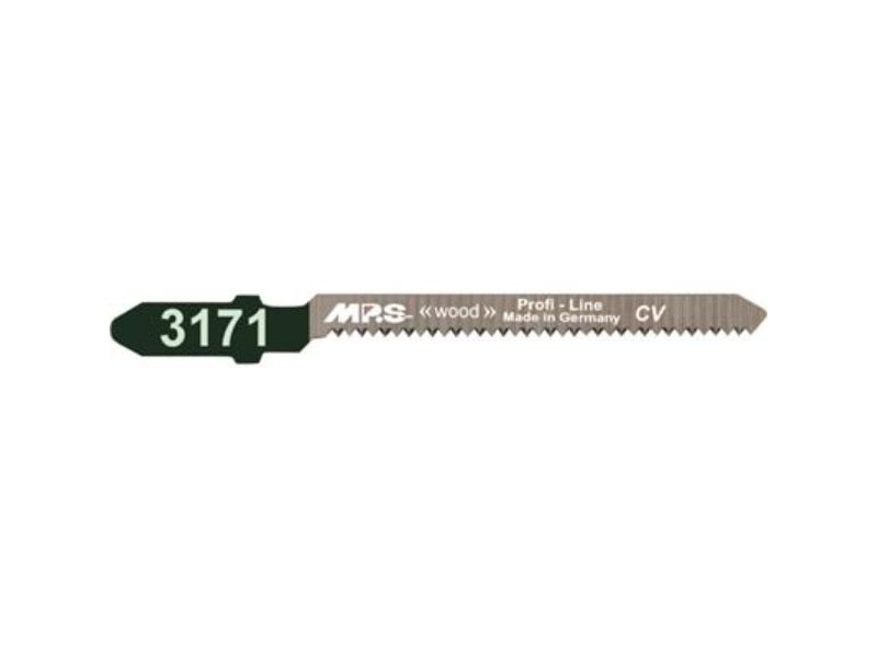 MPS 3171 CV Jigsaw Blades Ref T101AO Wood Cutting 20TPI 75mm Side Ground Narrow Countour